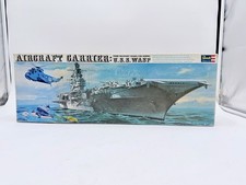 Vintage Revell USS Wasp Aircraft Carrier Model Kit H-375 1/540 Gemini Recovery S picture