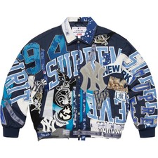 Supreme Jeff Hamilton New York Yankees Varsity Jacket Multi picture