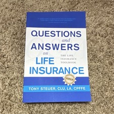 Tony Steuer Questions and Answers on Life Insurance Book Sage Press picture