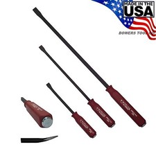 Wilde 3pc Pry Bar Set Hammer Strike Hard Cap Handle 12