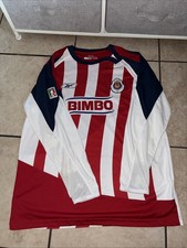 Chivas de Guadalajara Reebok Jersey Authentic Size XL Rare Long Sleeve 2007-08 picture