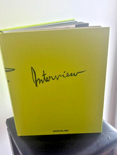 Interview :50 Years Assouline  Warhol 2019 Neon GreenHardcover RARE No SLIPCASE picture