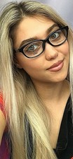 Fendi FF0072/F 7SY 53mm Black Rx Women's Eyeglasses Frames Italy picture