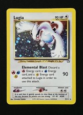 Lugia 9/111 Neo Genesis Swirl Holo Rare Unlimited WoTC Pokemon 2000 English picture