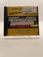 The Maryland State Boychoir Live in Performance CD MSB-002 Factory Sealed New picture