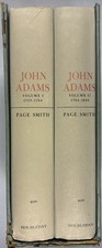 JOHN ADAMS. Vintage 1962 2 Vol Box Set. First Edition. Page Smith. Illustrated. picture