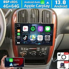 64GB Carplay Android 13 For Chrysler Town & Country 2001-07 Car Radio GPS Stereo picture
