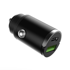 100W Super Fast Car Charger USB C PD QC 2-in1 Cigarette Lighter Adapter Metal picture