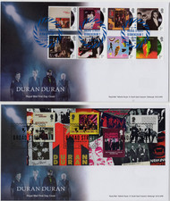 2026 GB DURAN DURAN STAMPS & MINI SHEET PAIR FDCs *SPECIAL PMKS* 17.09.26 picture