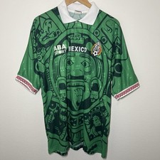 Mexico 1997 Home Jersey | Vintage Soccer XL picture