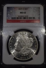 1879-S Morgan Silver Dollar 