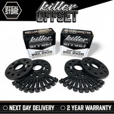 Killer Offset Wheel Spacers 12mm 15mm Bmw 5x112 66.6 G20 G22 G80 G81 G82 G30 G12 picture