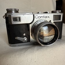 Zeiss Ikon Contax II With Lens Carl Zeiss Jena Sonnar 1:1,5 f 5 cm (For Parts) picture