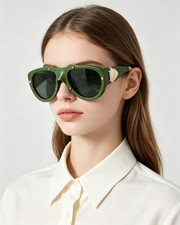 Burberry BE 4433 Sunglasses 4138/71 Green 4433-U Frame Size: 57□20-125 picture