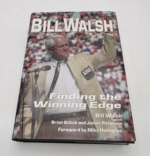 Bill Walsh Finding the Winning Edge Hardcover 1998 – Rare 49ers Coaching Book picture