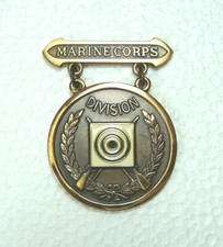 Marine Corps Rifle EIC Excellence In Competition Badge Medal, Bronze, Division picture
