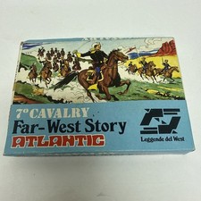 Atlantic 1:72 7Th Cavalry Figures #1004 Far West StoryNIB picture
