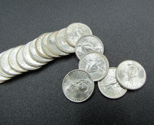 BU 1945-D Philippines 10 Centavos Silver Coin picture