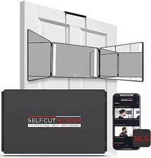 Self-Cut System - 3 Way Mirror for Self Hair Cutting w/LED Lights NEW Open Box picture