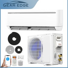 12,000 BTU Mini Split AC Heat Pump System Wi-Fi Enabled 20 SEER2 115V picture