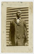 Dignified African American Gentleman 1920 Man Wearing Suit RPCC Photo Q9761 picture