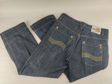 VTG 5ive Jungle Co Jeans - Mens 38x32 - Embroidered Baggy Y2K Hip Hop Skater picture