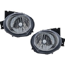 Headlight Set For 2011 2012 2013 2014 Nissan Juke Left and Right With Bulb 2Pc picture