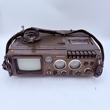 Panasonic TR-5000 Portable TV Radio Cassette Recorder Vintage Japan Tested picture