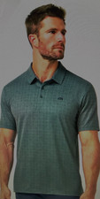 Travis Mathew Men's Featherweight Trophy Polo Shirt, Large, NEW 2026 picture