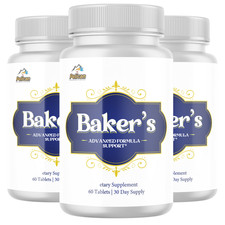 Baker's- Men's Health & Bodybuilding- 3 Bottles- 180 Tablets picture