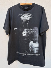 Rare 1999 Darkthrone a blaze in the northern sky Black S to 5XL Shirt picture