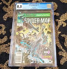 Web of Spider-Man #31 CGC 8.5 (1987) Marvel Comics Newsstand Edition Rare picture