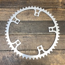 Vintage Avocet 52T Chainring 144 BCD 5-Arm Silver Road NOS Bike 52 Tooth Ring picture
