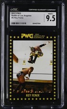 CGC 9.5  2017 Rey Fenix PWG AEW Battle of Los Angeles True Rookie WWE RC picture