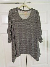 Philosophy Republic Clothing tunic Sz Women's  XL, Asymmetrical picture