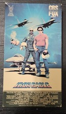 Iron Eagle (VHS) Vtg 80s Louis Gossett Action War Pilot - W Tri Star Tag  picture