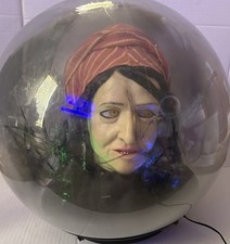Gemmy Boule Magique Fortune Teller Animated Spirit Ball Halloween  For Repair picture