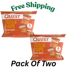 Quest Tortilla Style Protein Chips - Nacho Cheese (8 Bags) picture