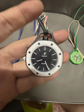 Swatch Royal Pop Bioceramic Quartz 41mm Black Dial Black Rubber Strap 30m picture