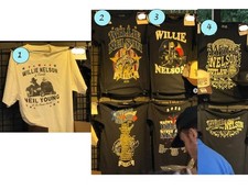 Willie Nelson Outlaw Music Festival 2026 Concert T Shirt Reprint picture