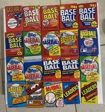 20 PACKS 1981-1989 Vintage Baseball Wax Lot Topps Fleer Donruss Miswrap Unopened picture