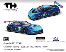 Trends Hobby Porsche 911 GT3 R Le Man 24H 2025 #90 Chip Hart Racing 1/64 picture