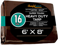 COMFITWEAR Super Heavy Duty Tarp Cover Reinforced Grommet Multi-Use Pool Cover picture