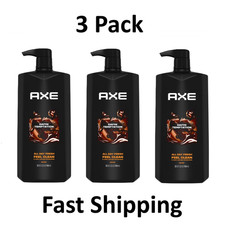 Axe Dark Temptation Refreshing Long Lasting Body Wash, Dark Chocolate, 3 Pack picture