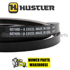 Genuine Hustler 607400 OEM Drive Belt 603907 Raptor SD SDX Limited Mower picture