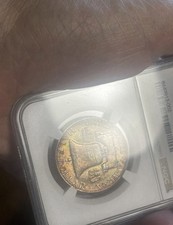 1958-D NGC MS 66 FRANKLIN HALF DOLLAR  **RAINBOW Extreme Both Side Toning** picture