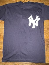 NWT Majestic Robinson Cano #22 New York Yankees Navy MLB Player T-Shirt M picture