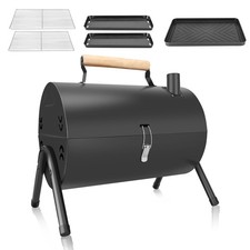 Outdoor Portable Charcoal BBQ Grill - Mini Barbecue For Camping Picnic Garden US picture