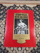 STORYVILLE NEW ORLEANS Illustrated Account Of Red Light District PB BOOK (c)1989 picture