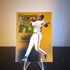 Fleer/SkyBox 1999 Skybox Metal Universe Caught on the Fly Barry Bonds #246 picture